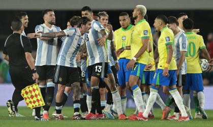 Em 2025, Brasil sofreu duas goleadas em jogos contra a Argentina