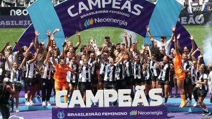 Corinthians é o atual campeão do Brasileirão Feminino