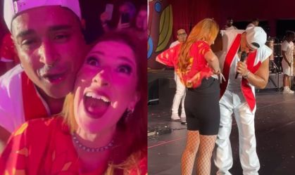 Dani Calabresa e Xanddy Harmonia no Carnaval