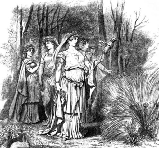 Deusa Ostara - representatividade da primavera, da fertilidade e do renascimento • Wikimedia Commons - November 4, 2015 | Wisielec.97