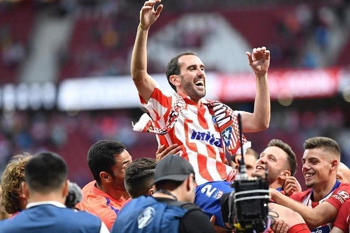 Diego Godín é um dos maiores ídolos da história do Atlético de Madrid • Divulgação/Instagram/Godín