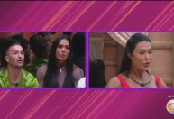 BBB25: Diego fica surpreso ao descobrir que Gracyanne falou mal dele