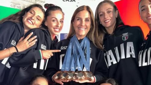 Emanuela Maccarani, ex-técnica da equipe italiana de ginástica rítmica