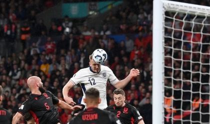 Inglaterra vence Albânia com gol de estreante em jogo das Eliminatórias