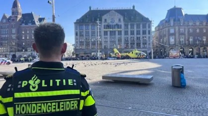 Polícia da Holanda isola praça Dam após esfaqueamento