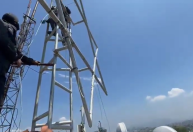 Peixão: PM derruba Estrela de Davi instalada no alto do Complexo de Israel