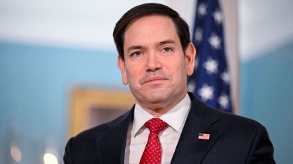 Secretário de Estado dos EUA, Marco Rubio, em Washington.