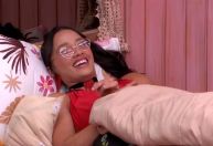 BBB25: Eva ironiza sobre ter grupo com Aline e Vinícius fora do reality