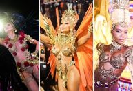Carnaval 2025: veja looks das famosas na 2ª noite de desfiles em SP