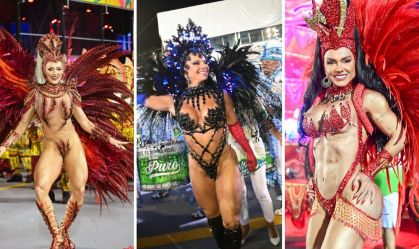 Juju Salimeni, Viviane Araújo e Kamila Simioni