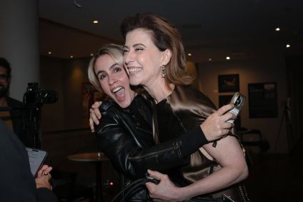 Valentina e Fernanda Torres se encontram antes do Oscar 2025