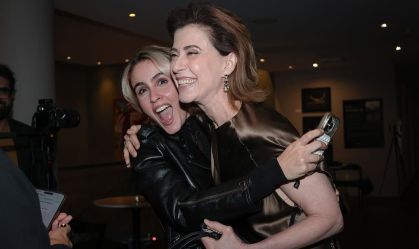 Valentina e Fernanda Torres se encontram antes do Oscar 2025