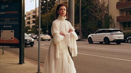 Fernanda Torres usa vestido grifado em evento pré-Oscar