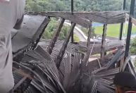 Vídeo: Laje desaba e deixa um morto e três feridos na Grande SP