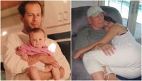 Filha de Bruce Willis recria foto antiga com o pai; veja