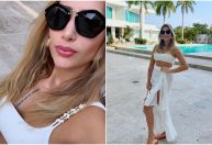 Filha de Leonardo celebra 31 anos em viagem à Colômbia; veja