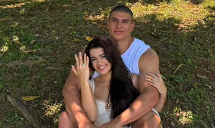 Franciny Ehlke se casa com bilionário em Las Vegas: "Primeira de muitas"