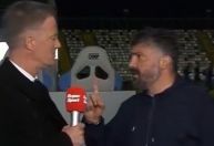 Gattuso discute ao vivo com comentarista: "Não respeito você"