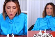 Giovanna Antonelli "desmaia" ao ver idade em bolo e vira meme na web