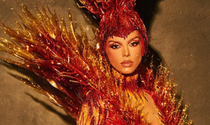 Giovanna Lancellotti rebate críticas à Beija-Flor: "Aceita que dói menos"