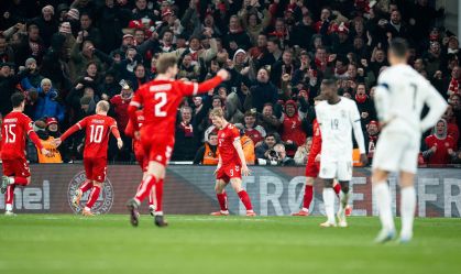 Dinamarca vence e sai na frente de Portugal nas quartas da Nations League