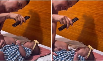 Graciele Lacerda mostra momento fofo da filha, Clara, com Wanessa; assista