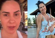 Graciele Lacerda desabafa sobre internet e maternidade: "Entra na mente"