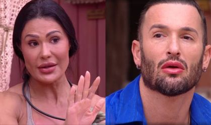 Diego Hypolito e Gracyanne Barbosa discutem no BBB25: "Configura falar mal"