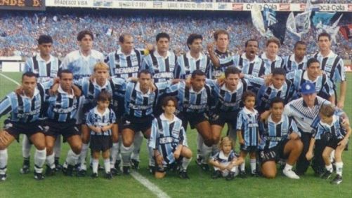 Time do Grêmio campeão brasileiro em 1996