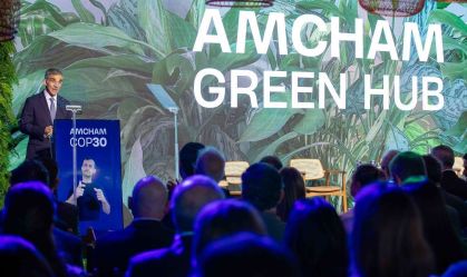 Evento da Amcham sobre COP30 reuniu empresários em São Paulo