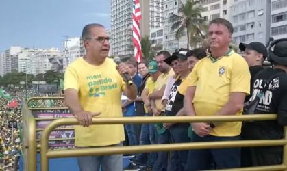 O pastor Silas Malafaia e o ex-presidente Jair Bolsonaro (PL)