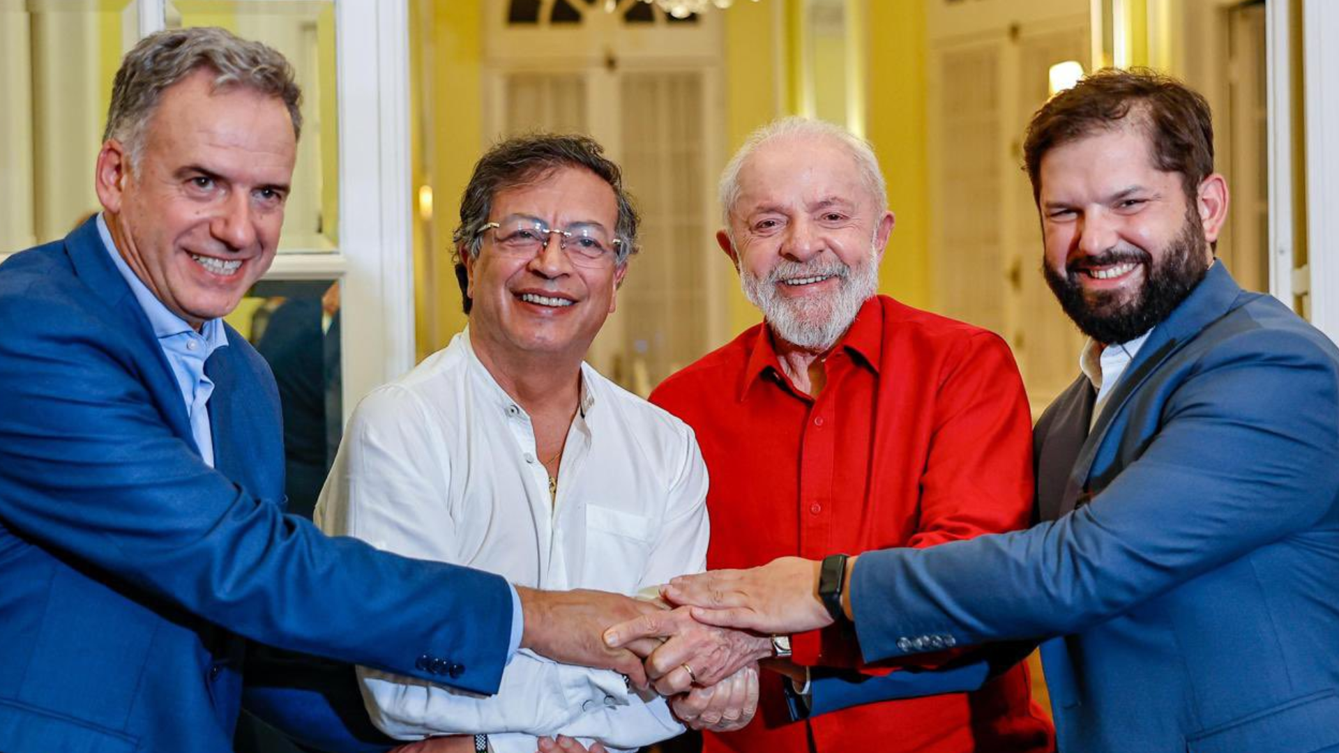 Lula e líderes hispânicos