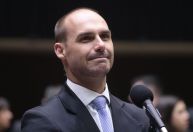 Eduardo Bolsonaro diz que ser chamado de réu pelo STF é “motivo de orgulho”