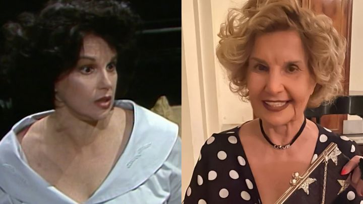 Íris Bruzzi na época de "Vale Tudo" e hoje em dia • Reprodução/Globoplay e Instagram/Iris Bruzzi