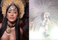 Isabelle Nogueira mostra bastidores de lançamento do Festival de Parintins