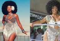 Iza homenageia Elza Soares ao abrir Desfile das Campeãs no Rio de Janeiro