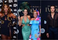 Helô Pinheiro, Iza e mais famosos vão a baile de máscaras no Rio; veja