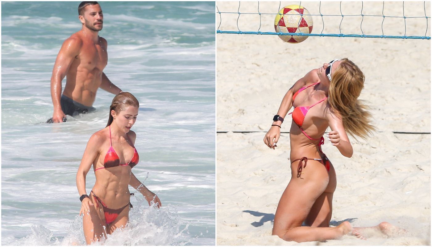 Jade Picon curte praia ao lado do suposto affair; veja fotos | CNN