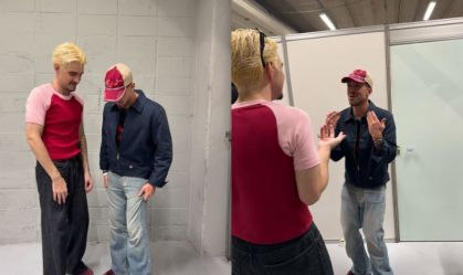 No Lollapalooza, João Guilherme mostra coincidência de look com Jão