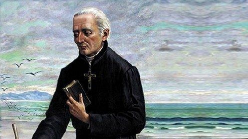Pintura do padre José de Anchieta, que foi beatificado em 1980 pelo papa João Paulo II e foi canonizado pelo papa Francisco em 24 de abril de 2014 em Roma. • Reprodução Vatican News
