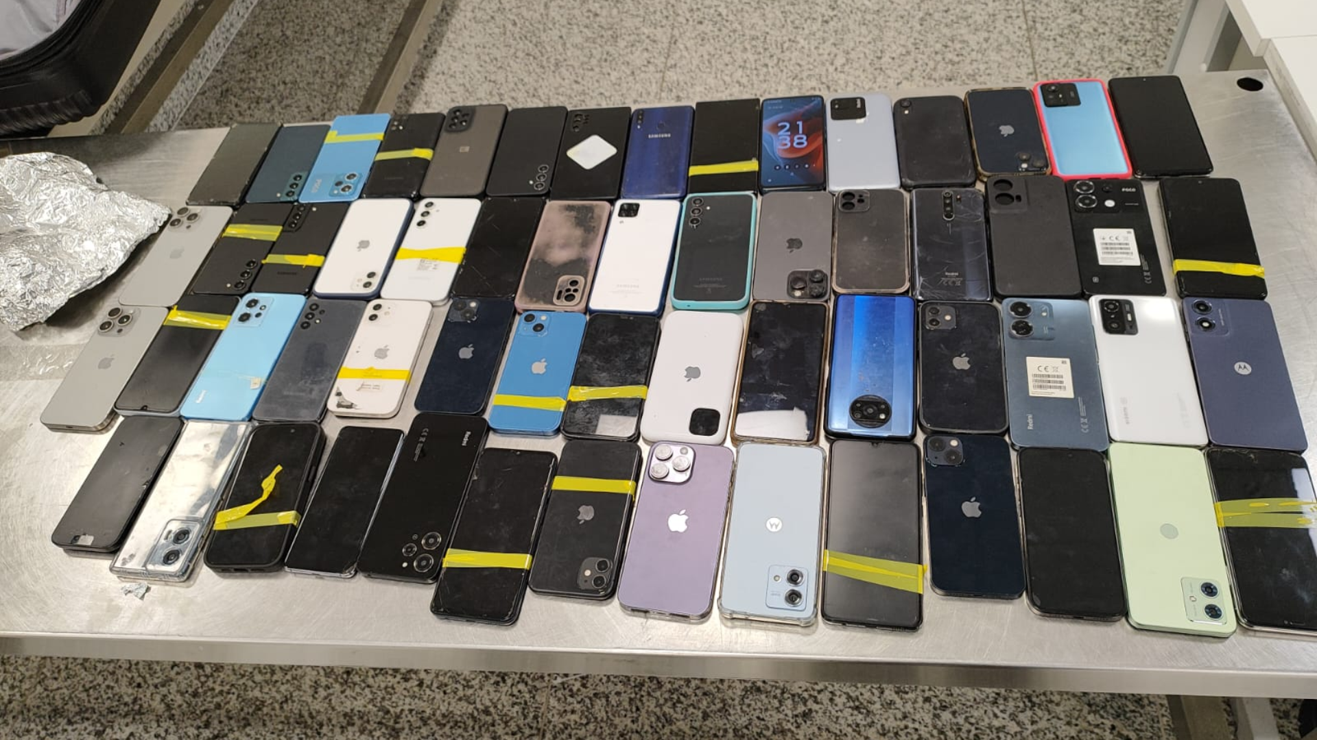 Celulares roubados