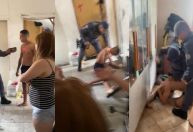 Vídeo: Morador é agredido por PMs com taser e socos após invasão em SP