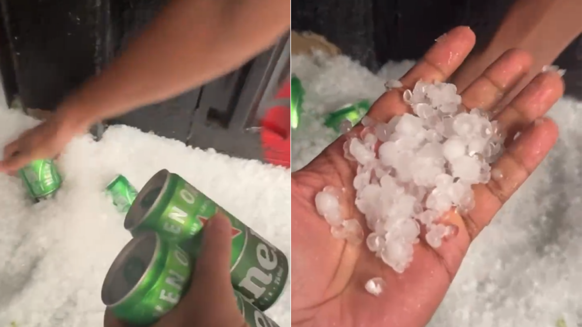 Cerveja no granizo