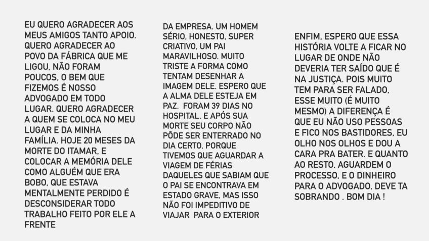 Monique Elias nos stories do Instagram • Reprodução/Redes Sociais