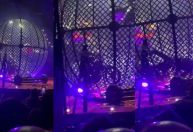 MG: Motociclista é atropelada em apresentação de "Globo da Morte" em circo