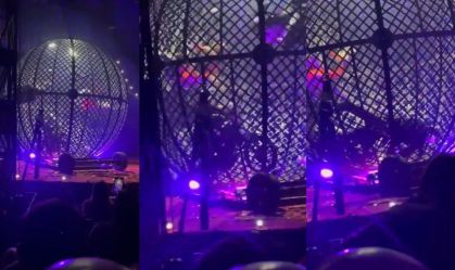 MG: Motociclista é atropelada em apresentação de "Globo da Morte" em circo