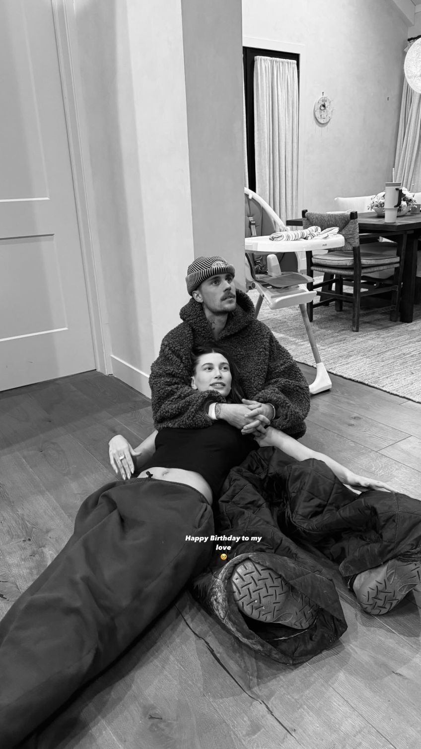 Justin Bieber e Hailey Bieber • Reprodução/Instagram