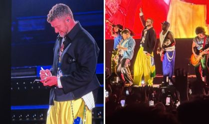 Justin Timberlake encerra Lollapalooza com look em homenagem ao Brasil