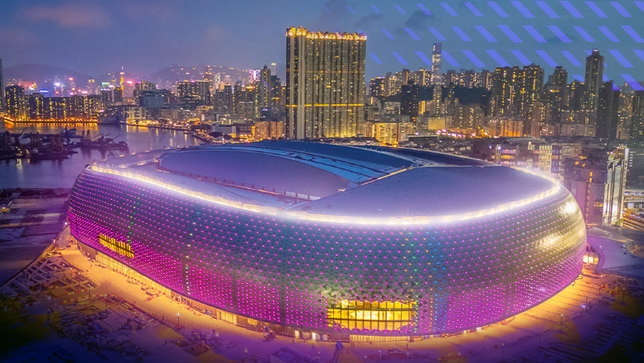 Kai Tak Stadium, em Hong Kong, na China • Foto: Divulgação/ @SpursOfficial