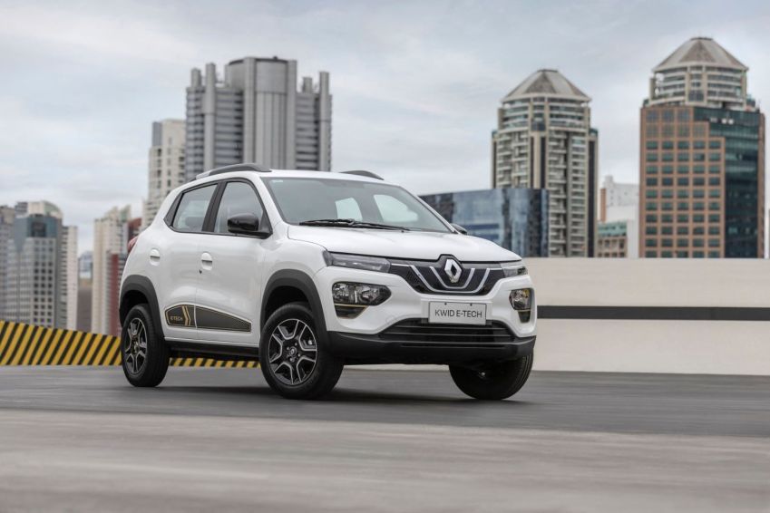 Kwid E-Tech é o carro elétrico mais barato do Brasil • Divulgação